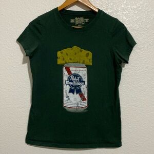 Pabst Blue Ribbon Green Bay Packers T Shirt